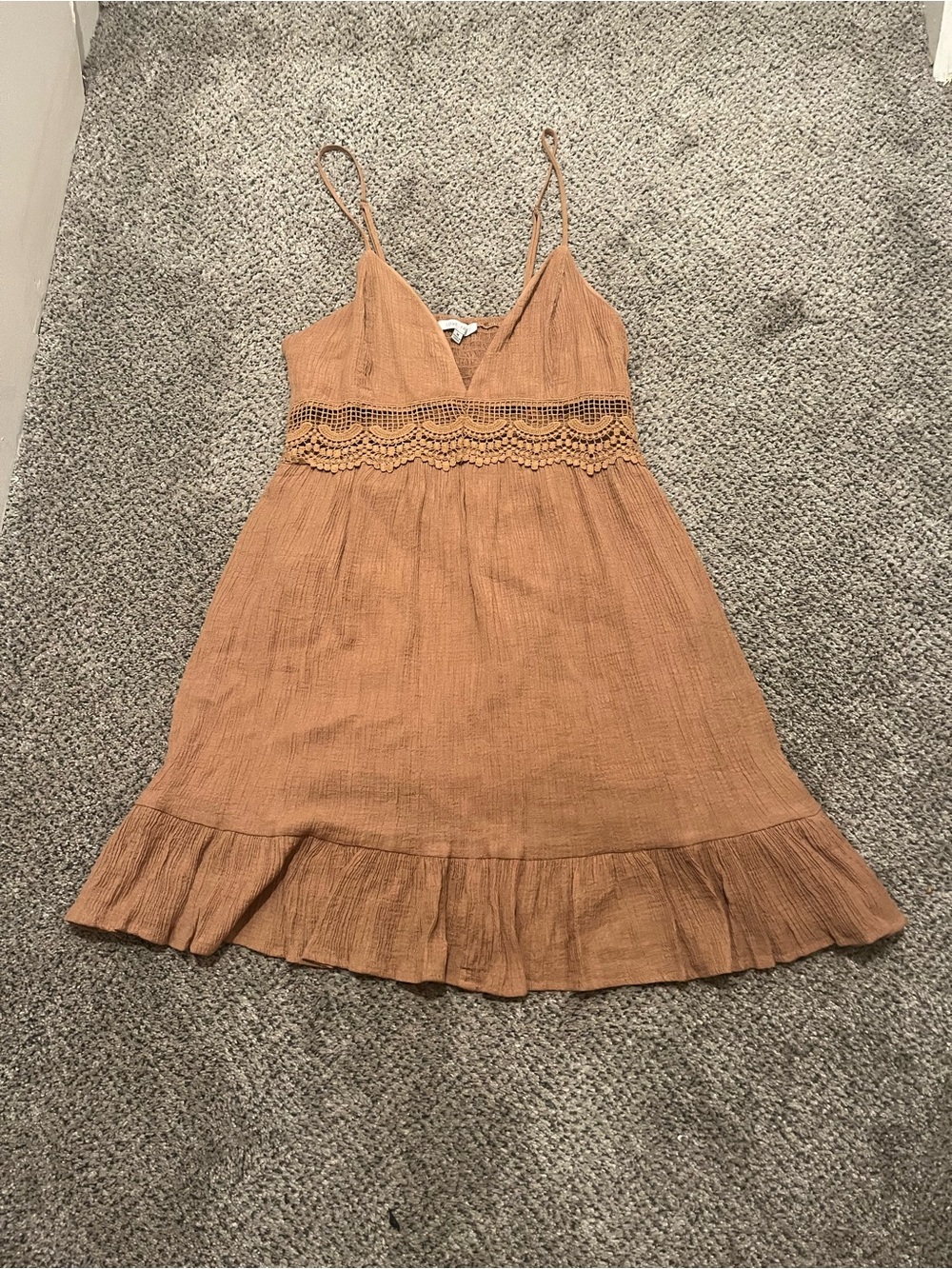 Love tree brown dress women’s size medium